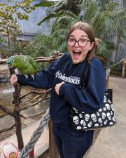 KU Masters student Sydnie McMahan